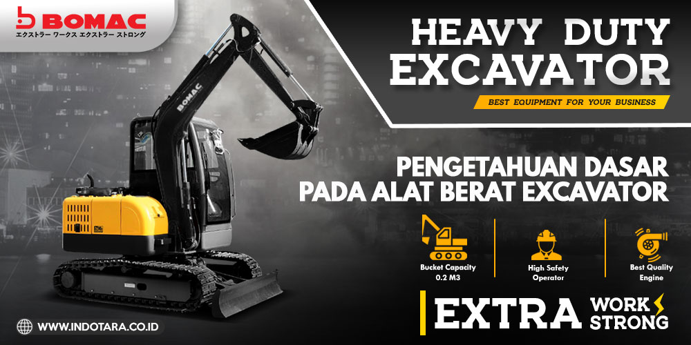 Pengetahuan Dasar Pada Alat Berat Excavator